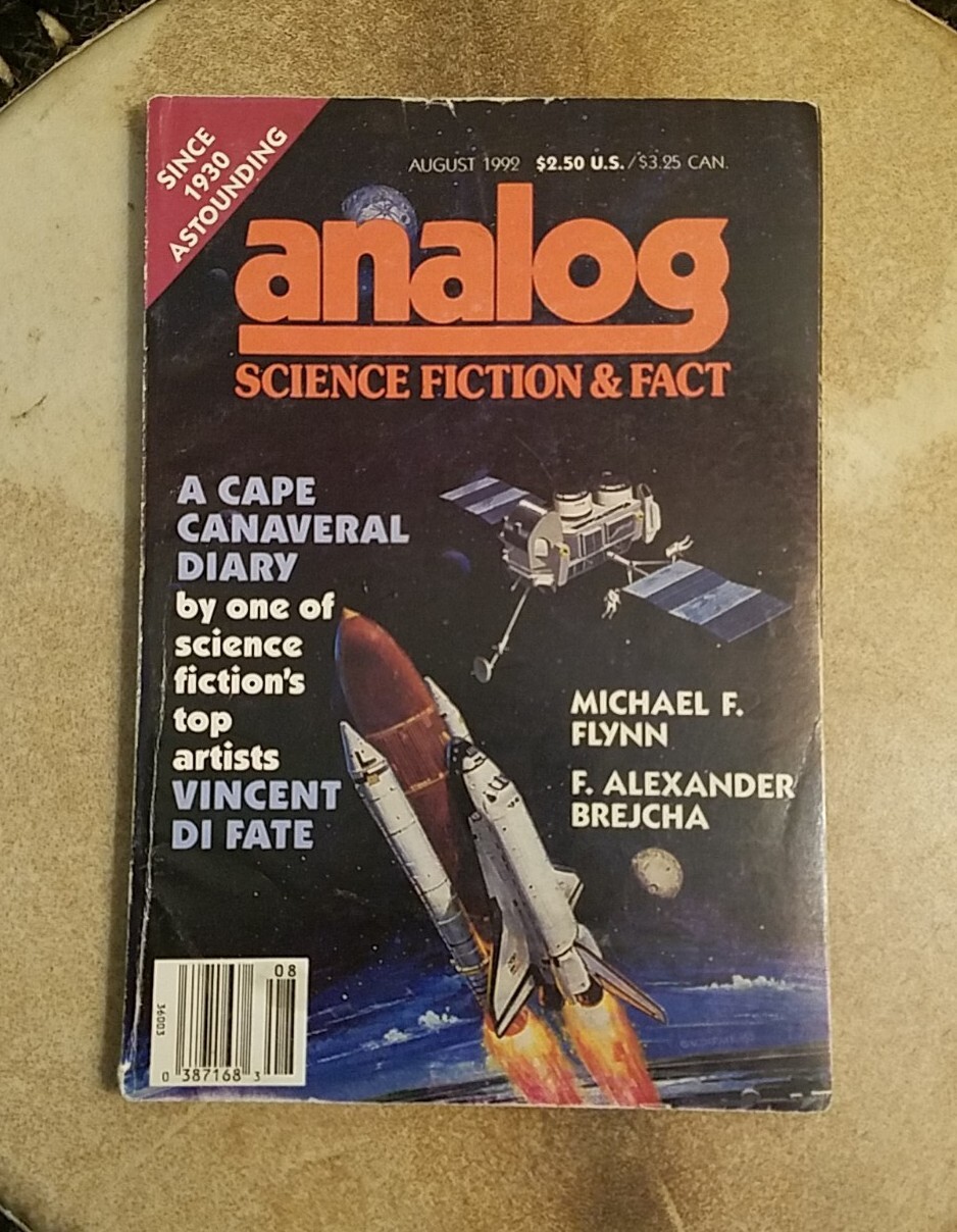 1992 Analog Science Fiction Digests Complete Year. Acceptable Ex-library Readers