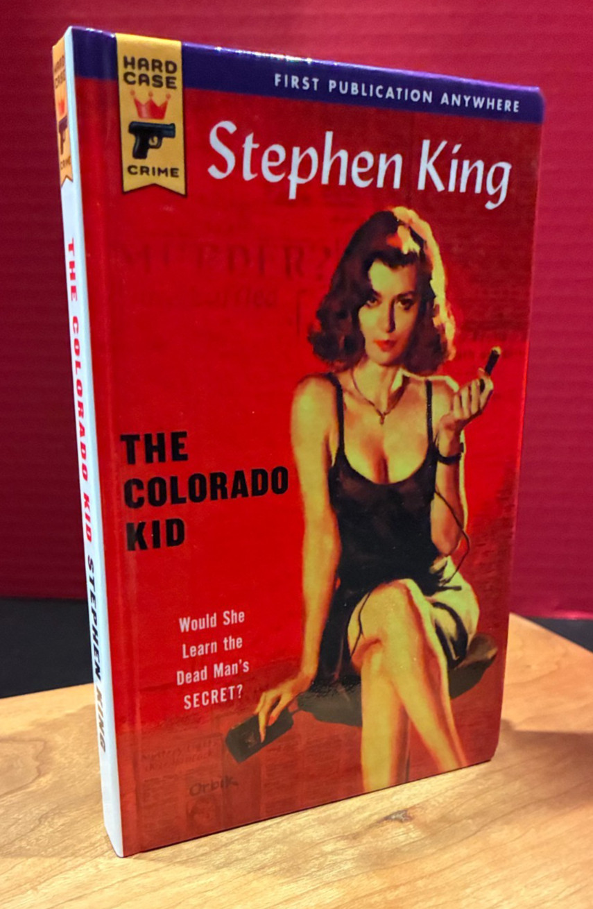 Stephen King The Colorado Kid Hard Case Crime HARDCOVER Clean No Branding NEW!