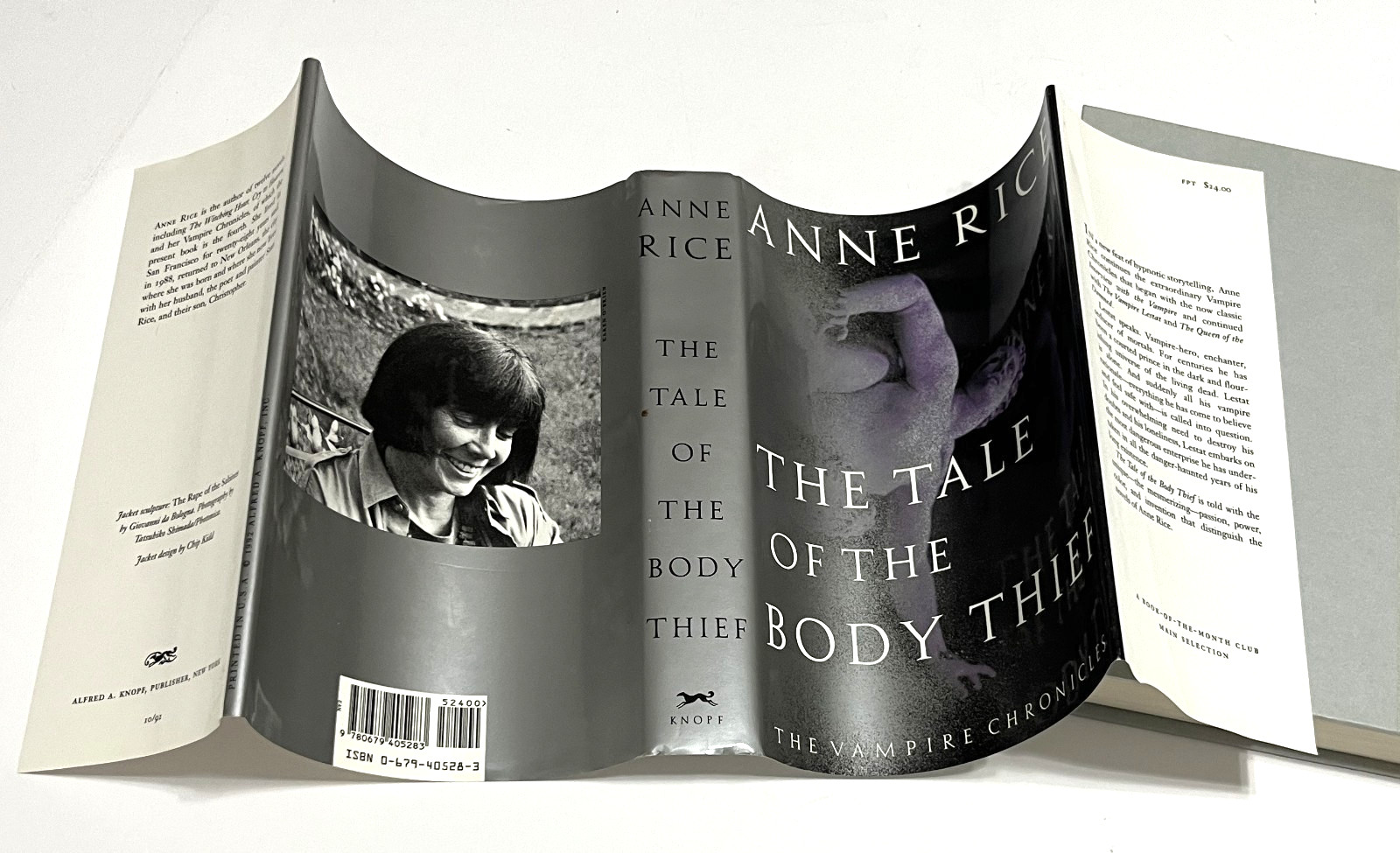 ANNE RICE Interview w/ the Vampire Tale of the Body Thief 1st Ed SIGNED Lot of 2