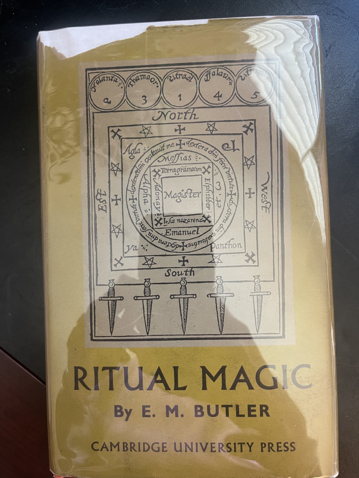Ritual Magic E.M. Butler 1949 1st Edition Cambridge Occult Solomonic DJ