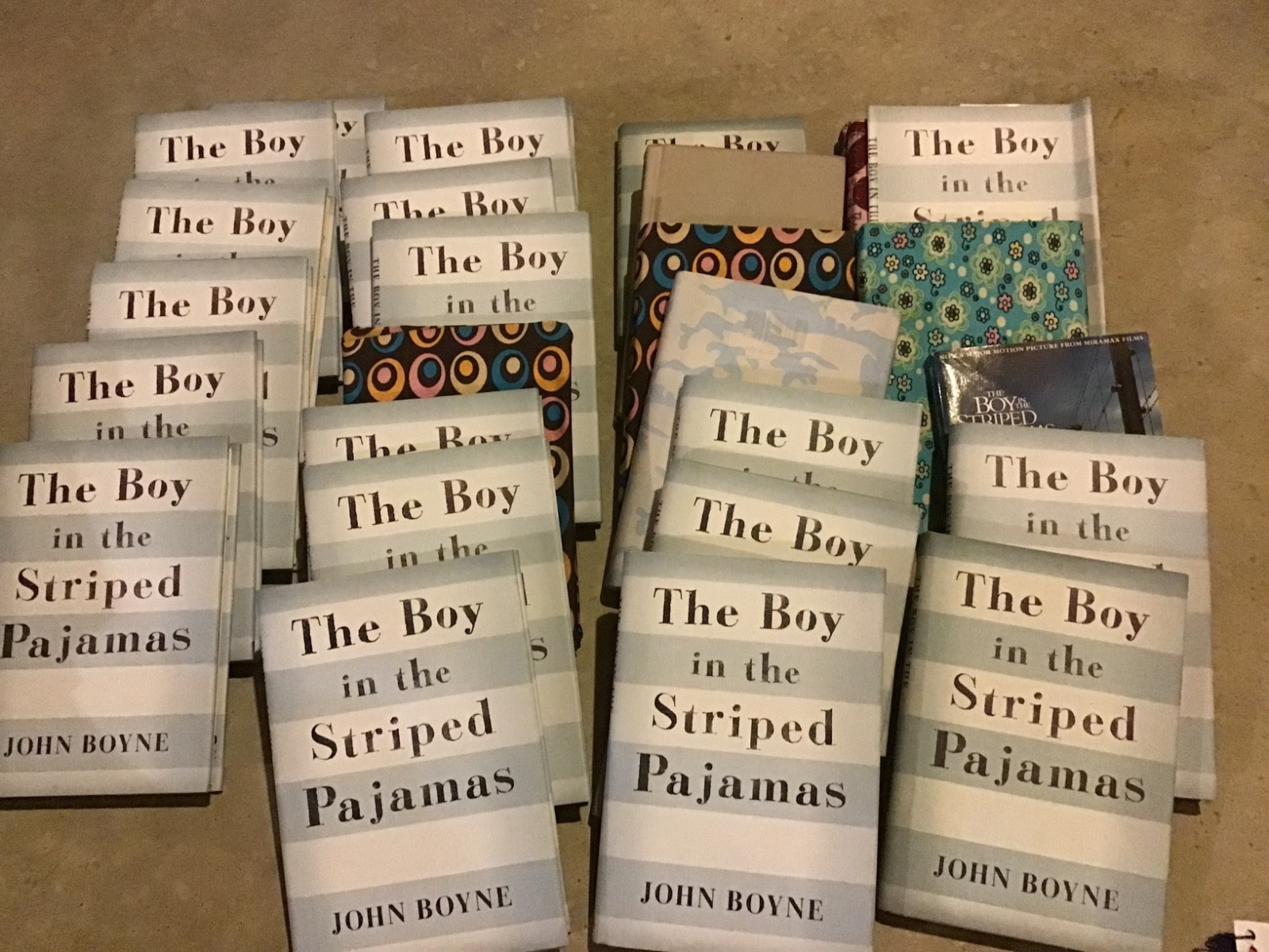 The Boy In The Striped Pyjamas – John Boyne Hardback Book-Lot of 27 new/like new