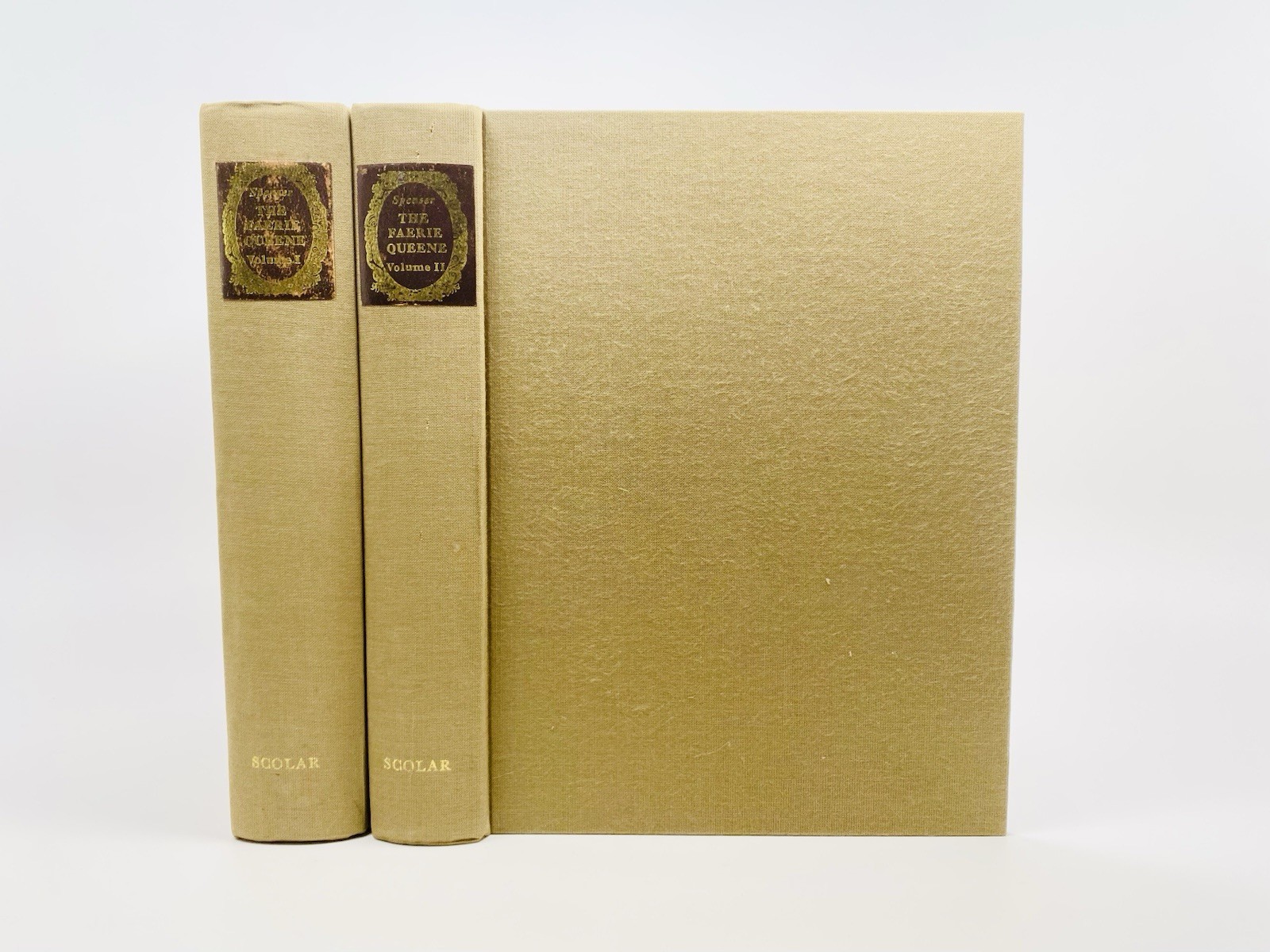 Edmund SPENSER, The FAERIE QUEENE, FACSIMILE ED., SCOLAR PRESS, 1976, HC, CLOTH