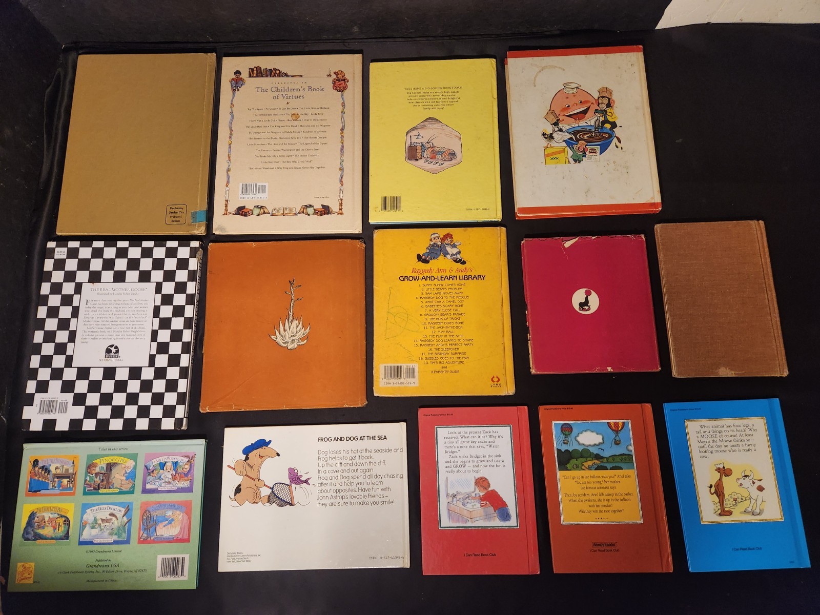 VINTAGE LOT OF 14- Kids/Children Hardback Hardcover Books- Various Years/Authors