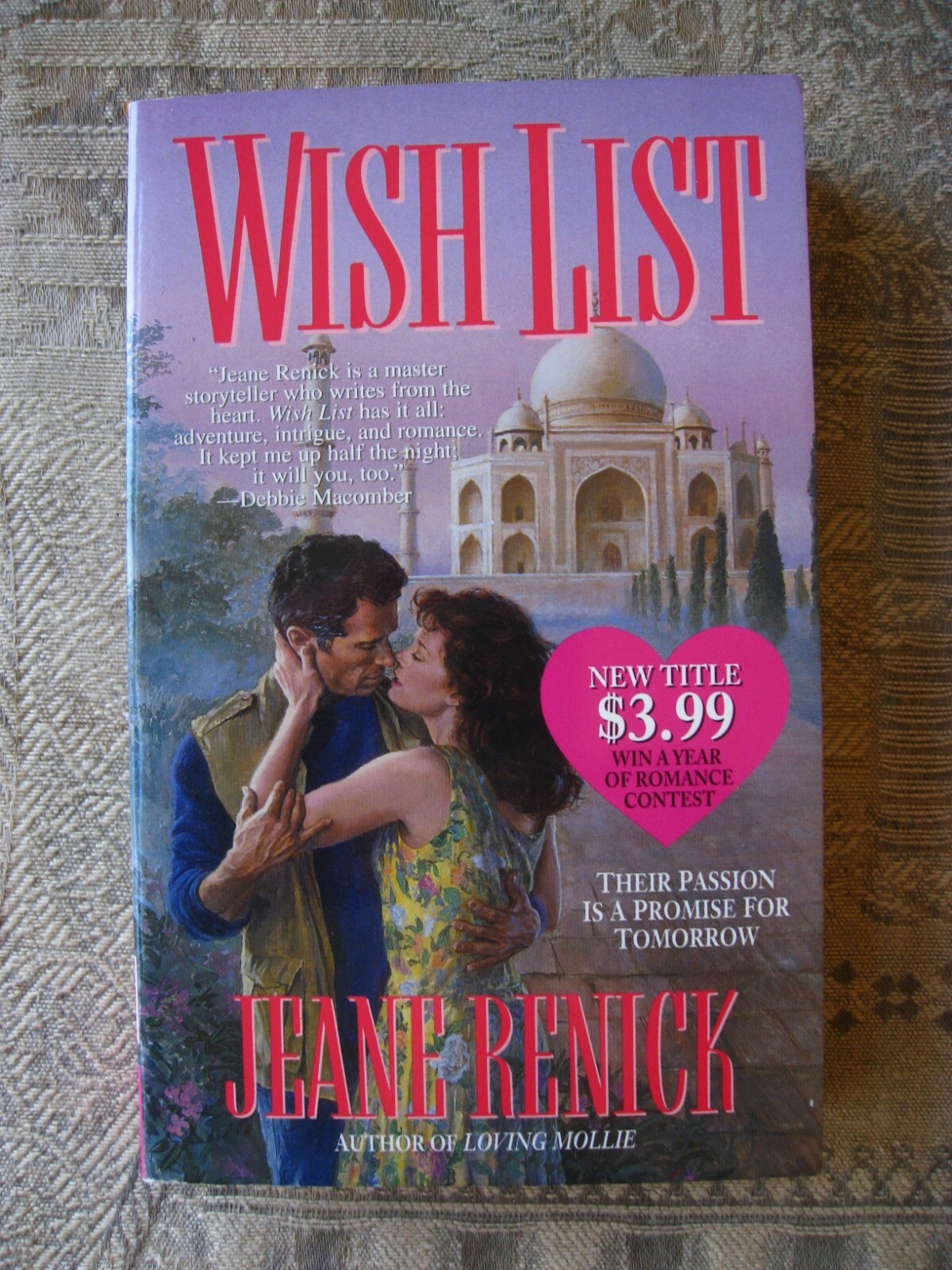 Jeane Renick – Wish List – 1996 – paperback
