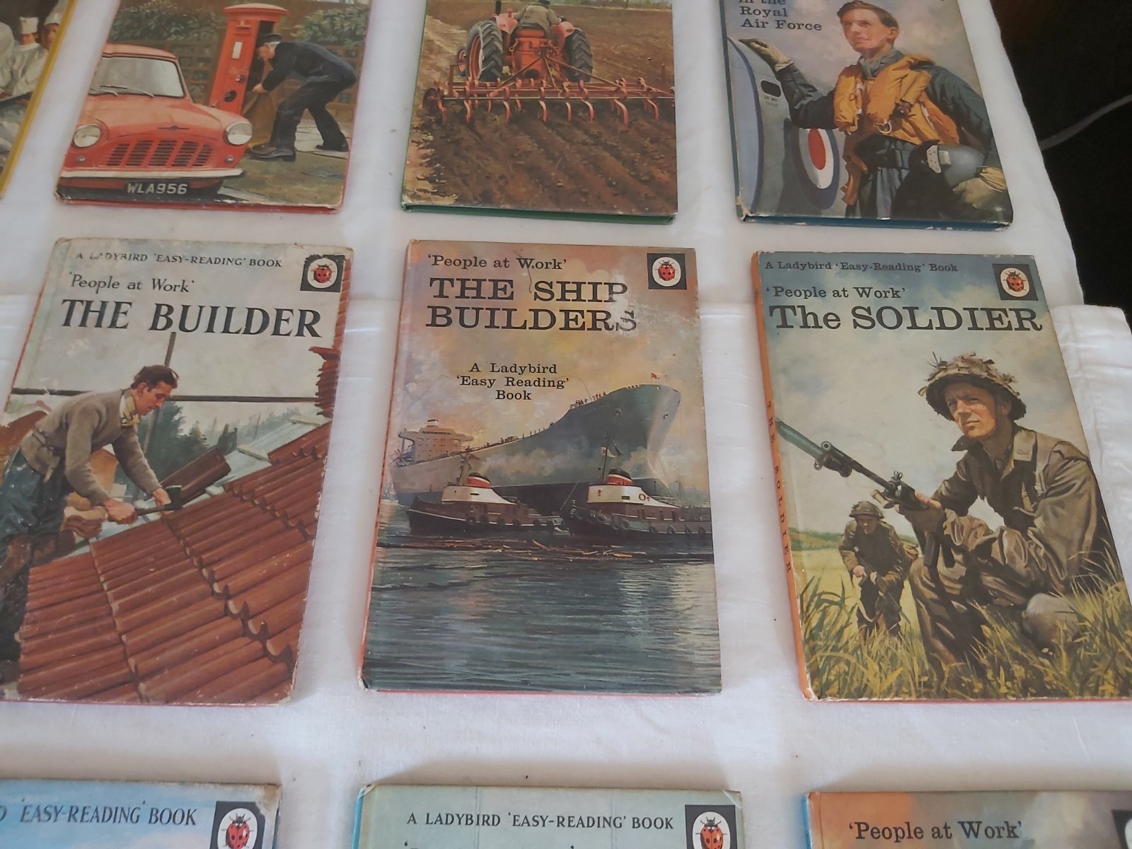 15 x Vintage Ladybird Books People At Work Series 606B