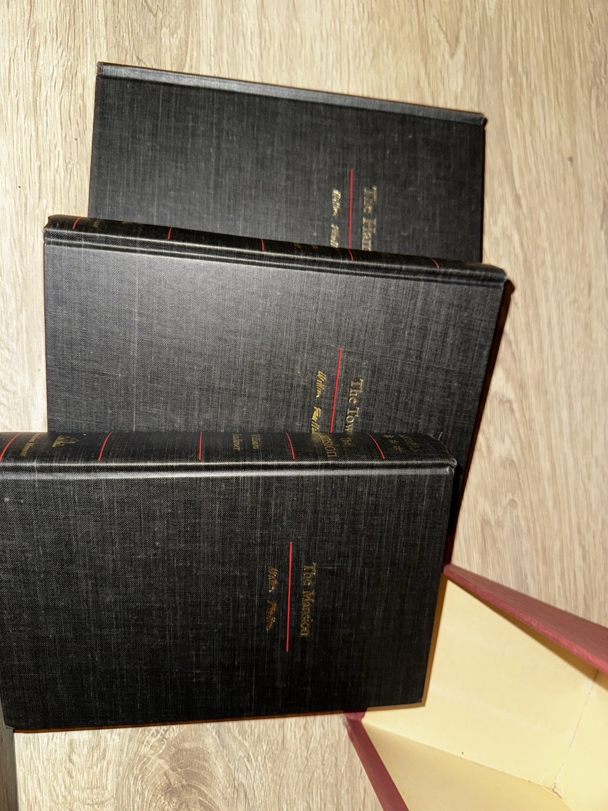 William Faulkner Snopes Trilogy Box Set, Hamlet, Town, Mansion