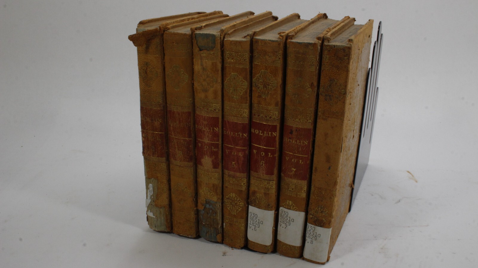 The Ancient History by Charles Rollin – 7 Volumes only