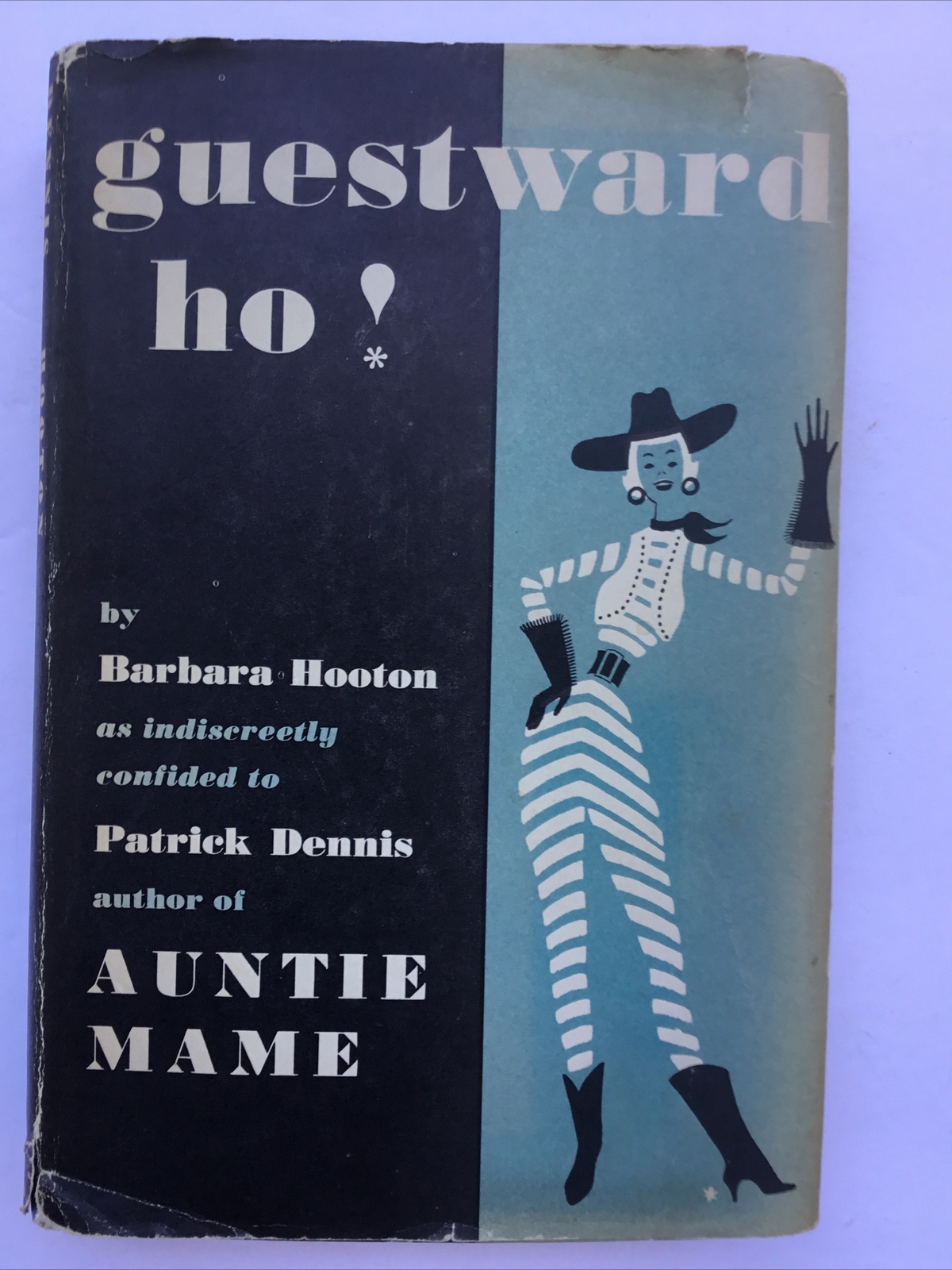 Guestward Ho! Barbara Hooton 1956 1st Ed. HCDJ