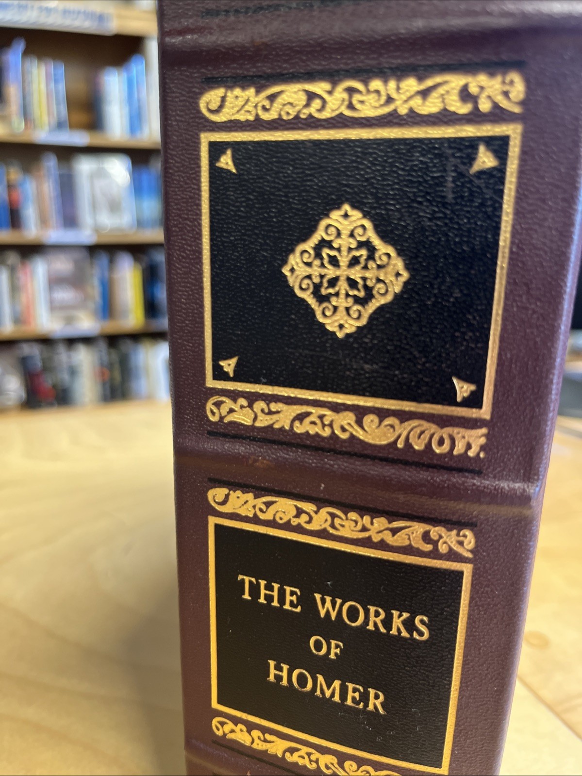 ILIAD & ODYSSEY – WORKS OF HOMER Easton Press Deluxe Ltd 340/400 Rare