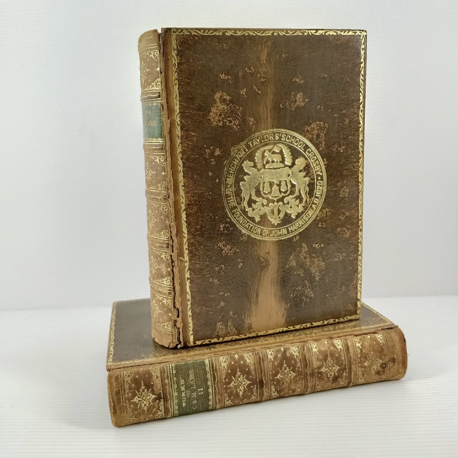 Charles and Mary Lamb Works in Prose and Verse Oxford Ed 2 Vols c1908 Books