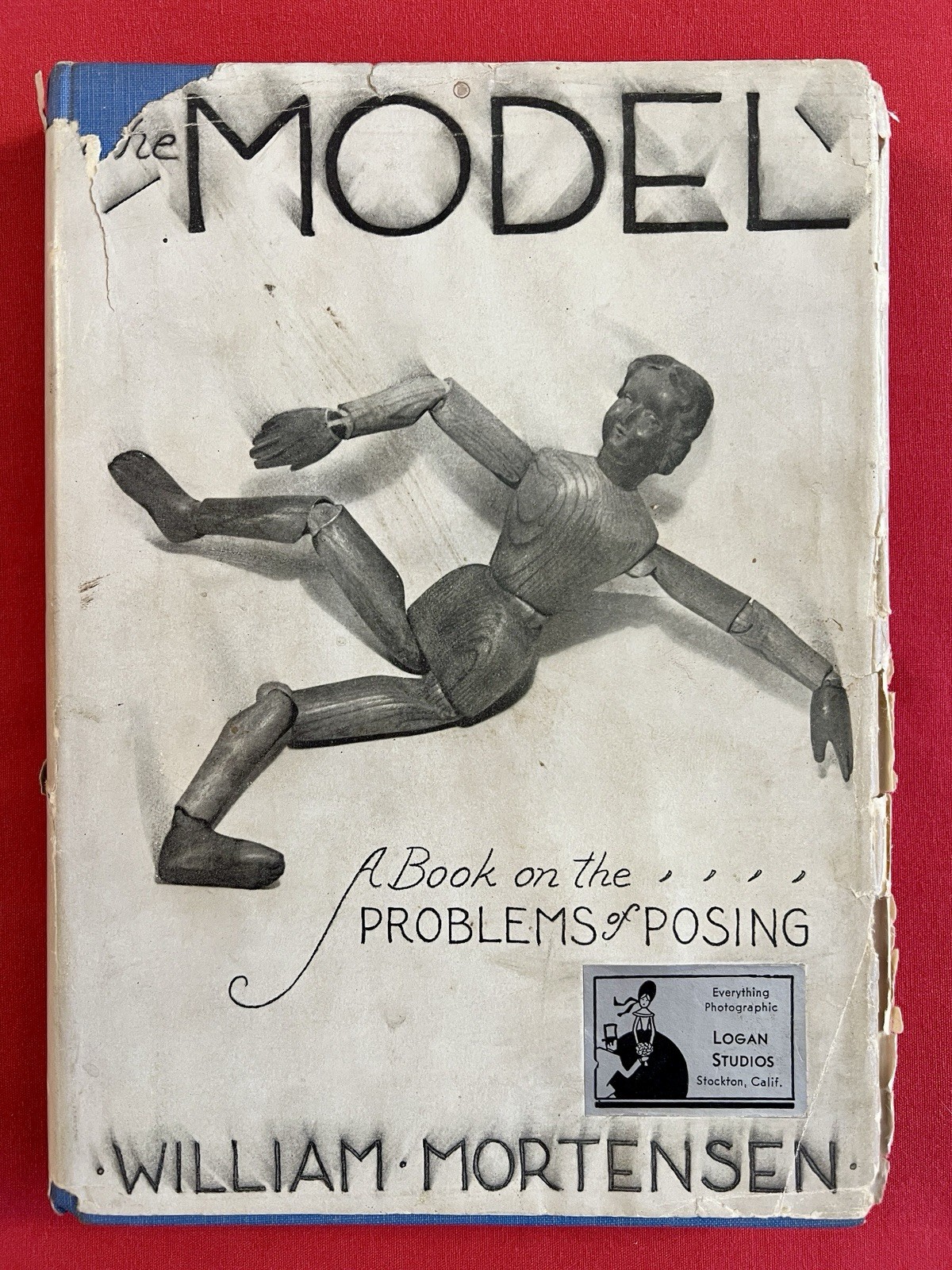 1937 TRUE 1ST EDITION William Mortensen THE MODEL Posing CAMERA CRAFT Photograph