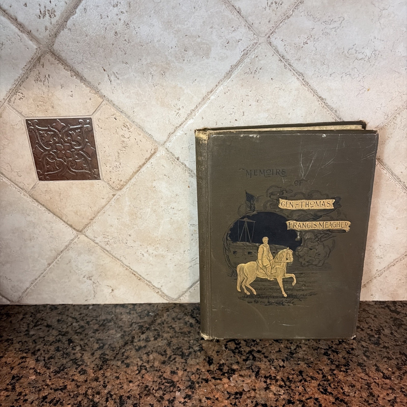 MEMOIR OF GENERAL THOMAS FRANCIS MEAGHER Irish Brigade 1892 Civil War
