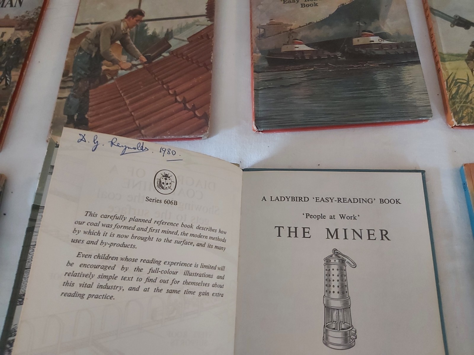 15 x Vintage Ladybird Books People At Work Series 606B