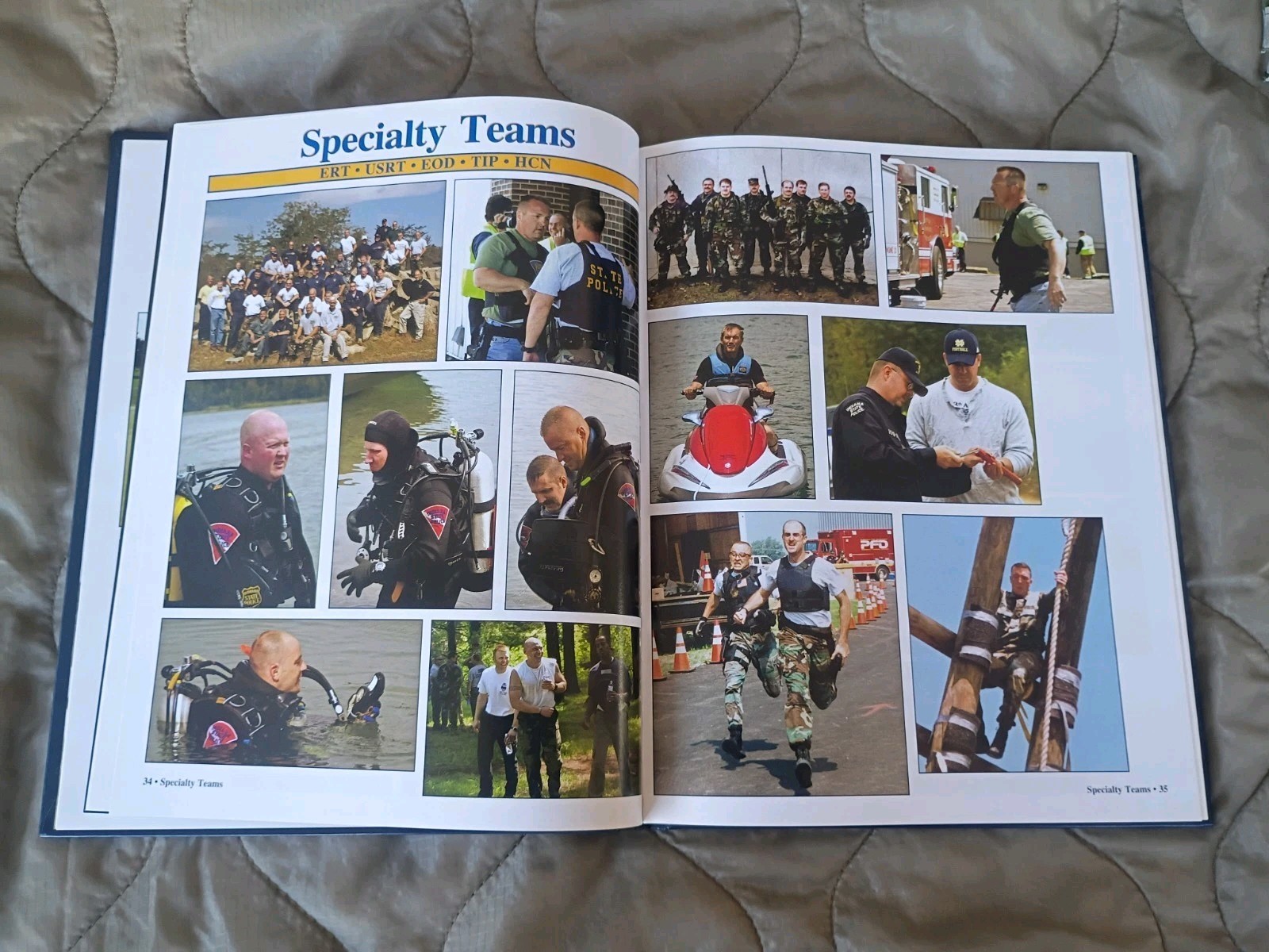 Indiana State Police Service 2005 Yearbook History Hardcover