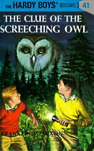 The Clue of the Screeching Owl (Hardy Boys, Book 41) – Hardcover – VERY GOOD