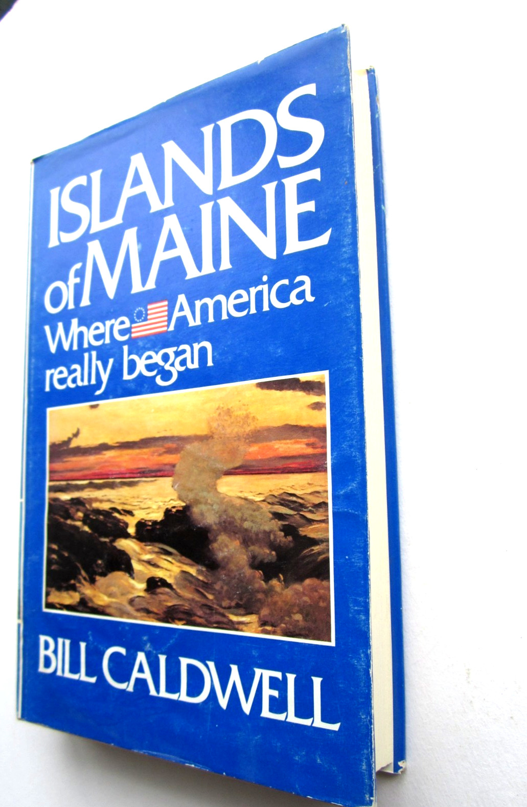 ISLANDS of MAINE by Bill Caldwell SIGNED Collector’s Lmtd First Ed HCDJ LIKE NEW