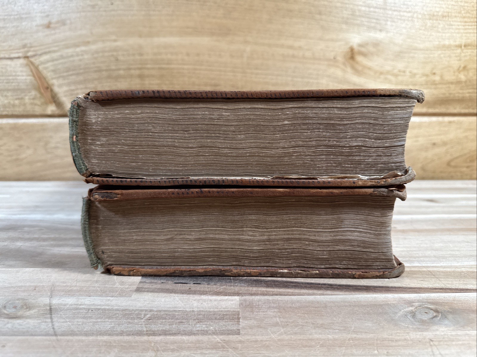 c1815 HOLY BIBLE 2 vol IMPARTIAL EXPOSITOR family BLOMFIELD leather BUNGAY rare