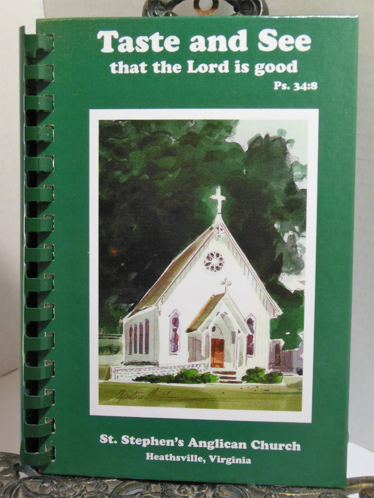 St Stephen’s Anglican Church Cookbook Heathsville Virginia Northumberland Hwy VG