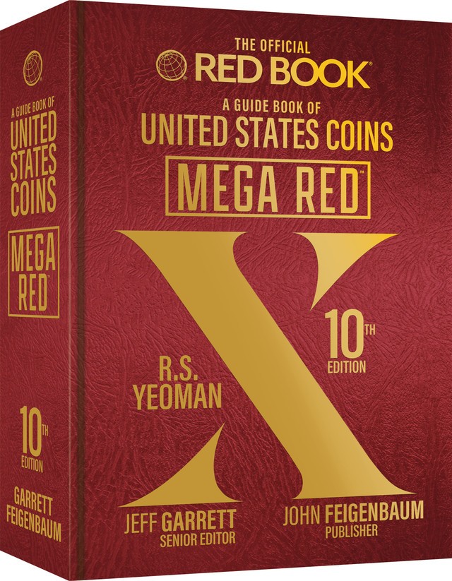 Mega Red A Guide Book of United States Coins Deluxe 10th Ed. Hardcover Reference