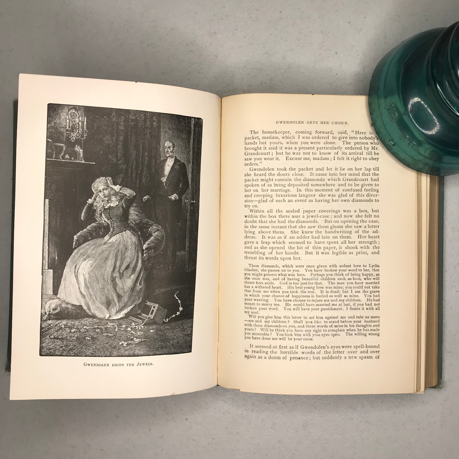 Daniel Deronda – George Eliot – Sterling Edition – Aldine – Quarter Leather