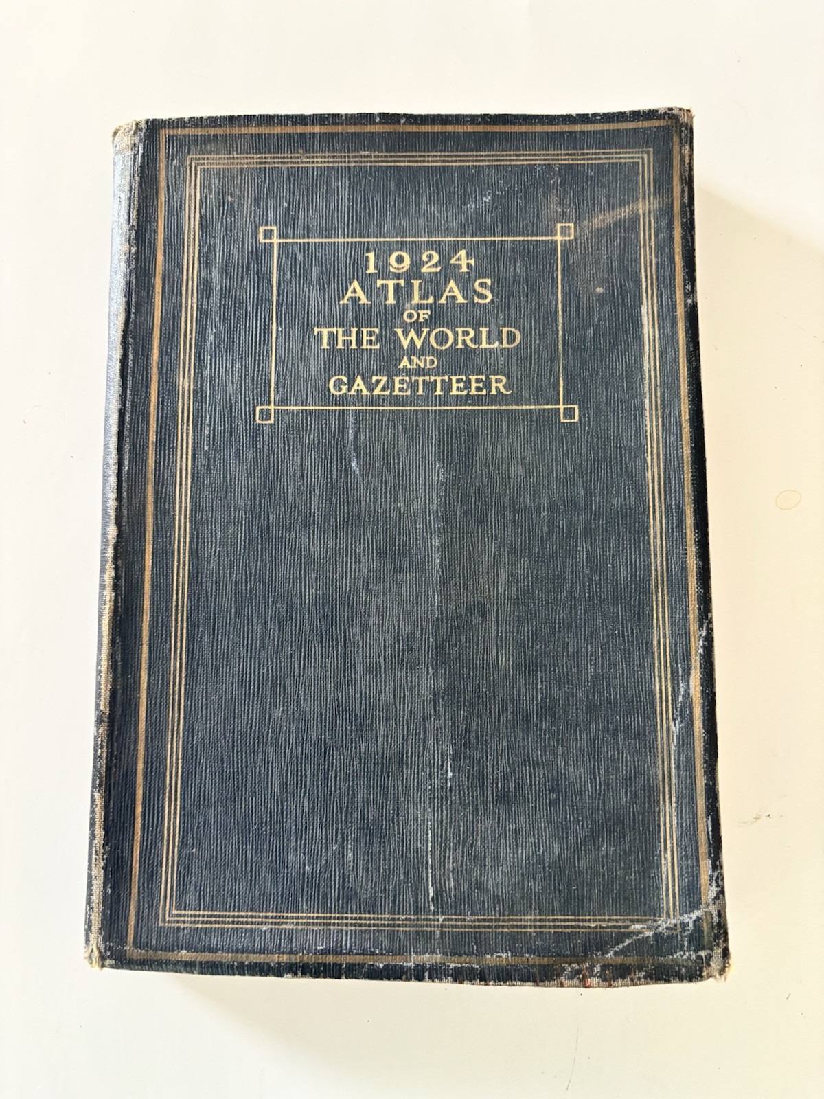 1924 Atlas of the World and Gazetteer Funk & Wagnalls Company, New York & London