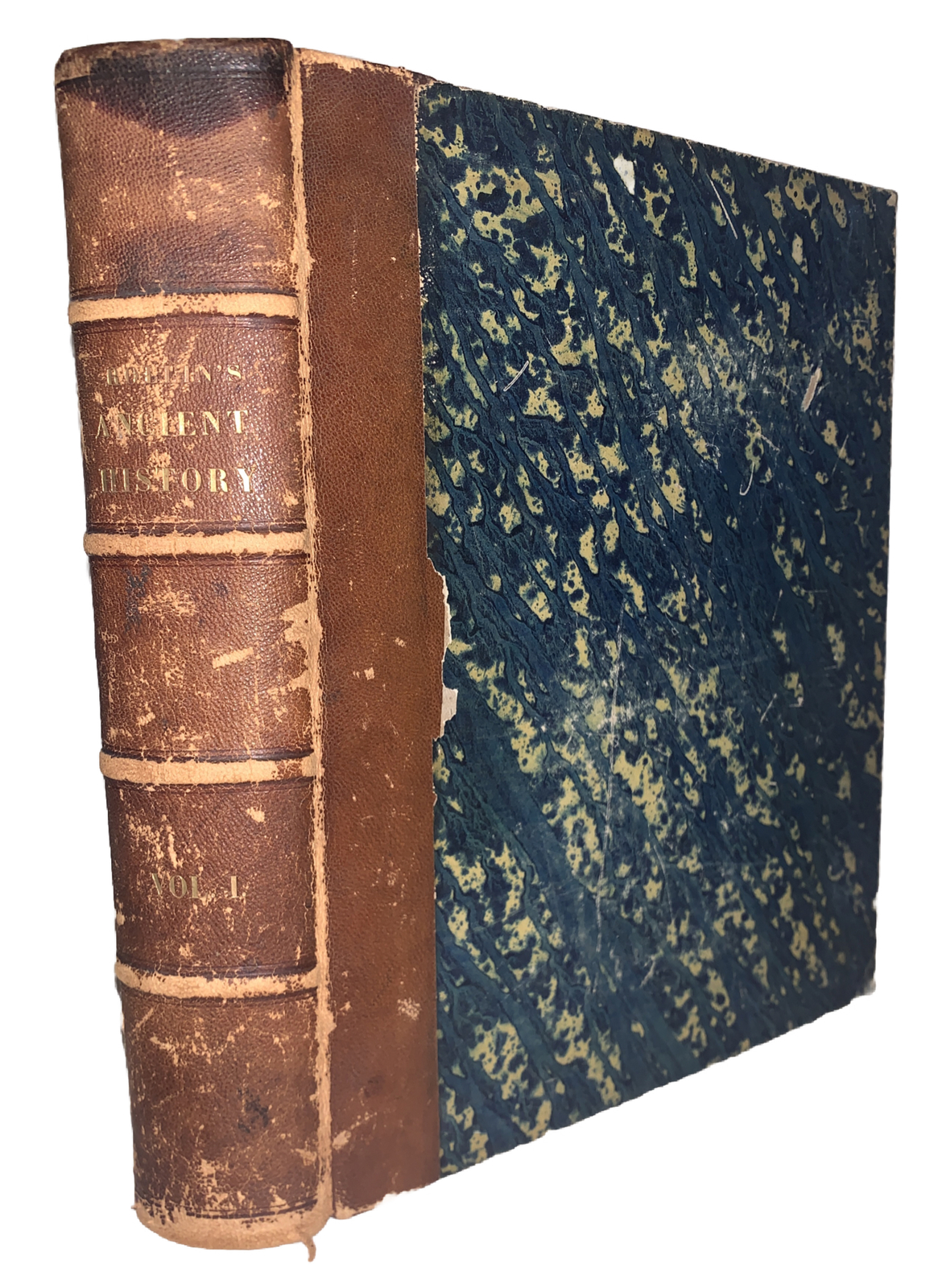 1853, QUARTO, CHARLES ROLLIN, ANCIENT HISTORY EGYPTIANS, CARTHAGINIANS ASSYRIANS