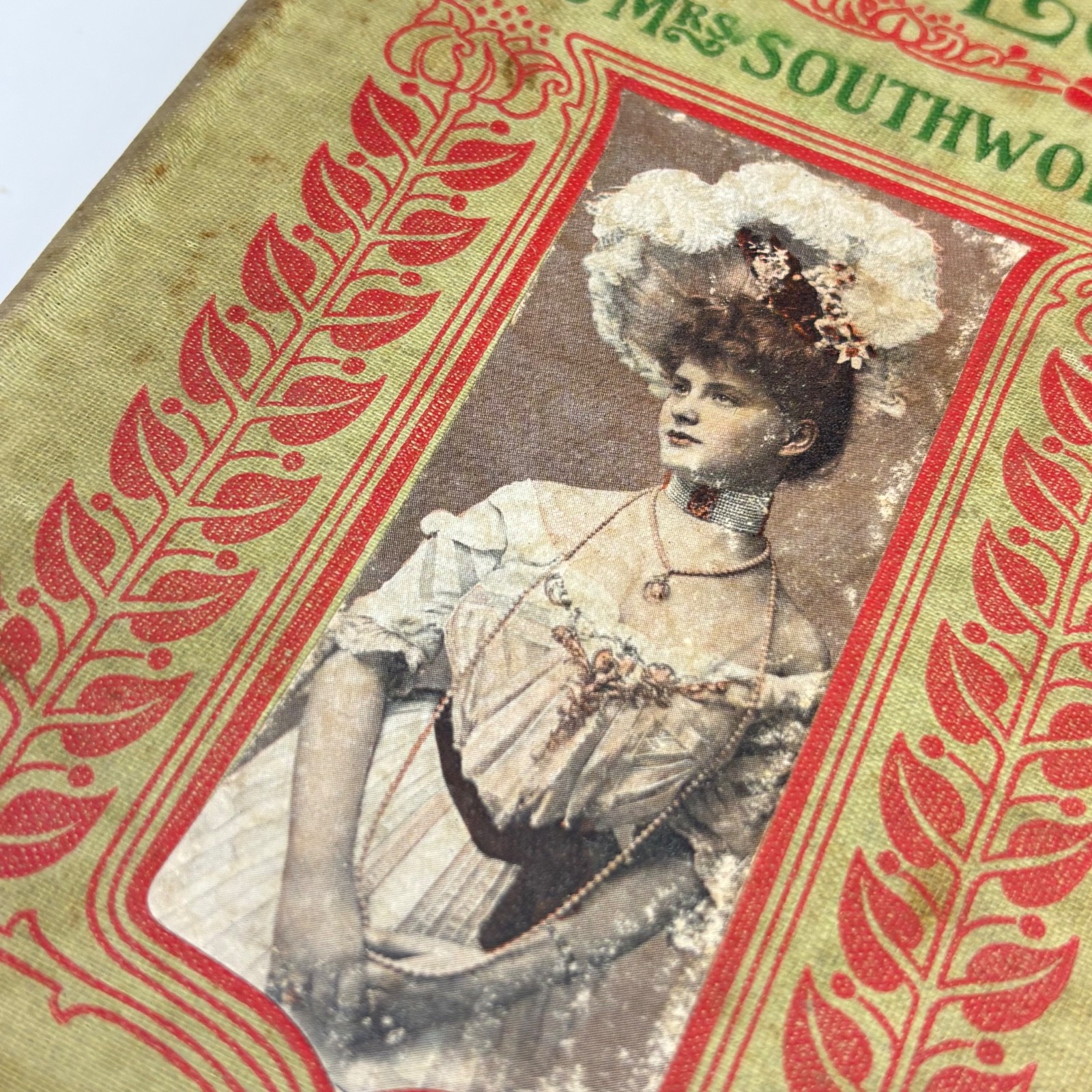 1904 Lost Lady of Lone Mrs Southworth Novel A L Burt Cloth Book