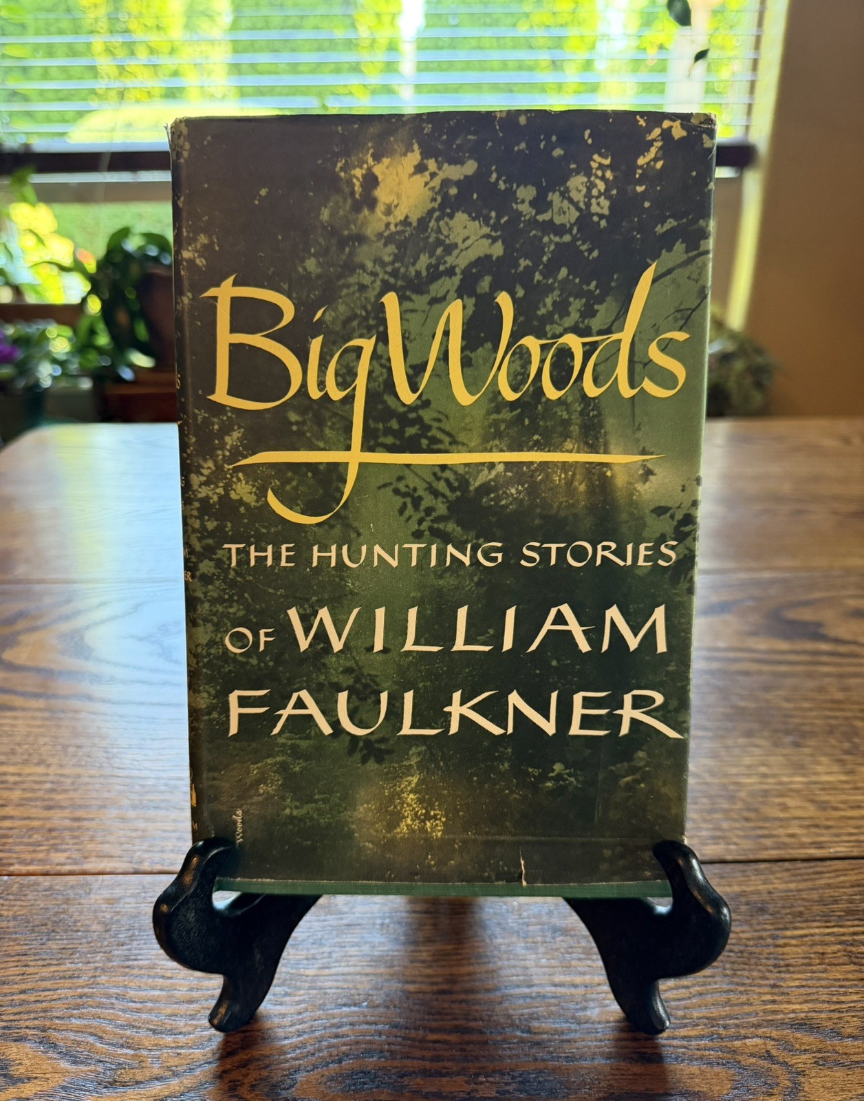 WILLIAM FAULKNER – Big Woods 1st Edition 1955 Illustrated Hunting Stories