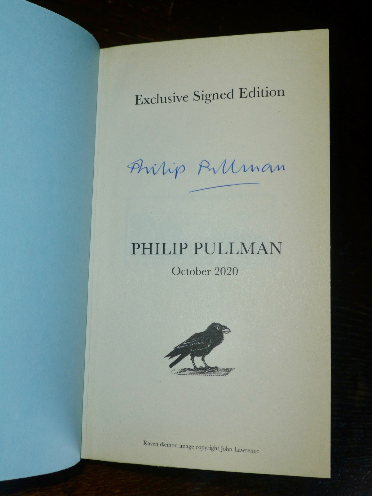 SIGNED 1st Print Serpentine Philip Pullman Penguin 2020 UK HB His Dark Materials