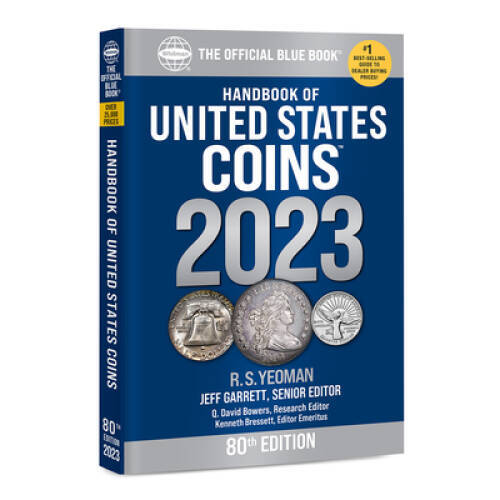 Handbook of United States Coins 2023 (Blue Book) (Official – VERY GOOD