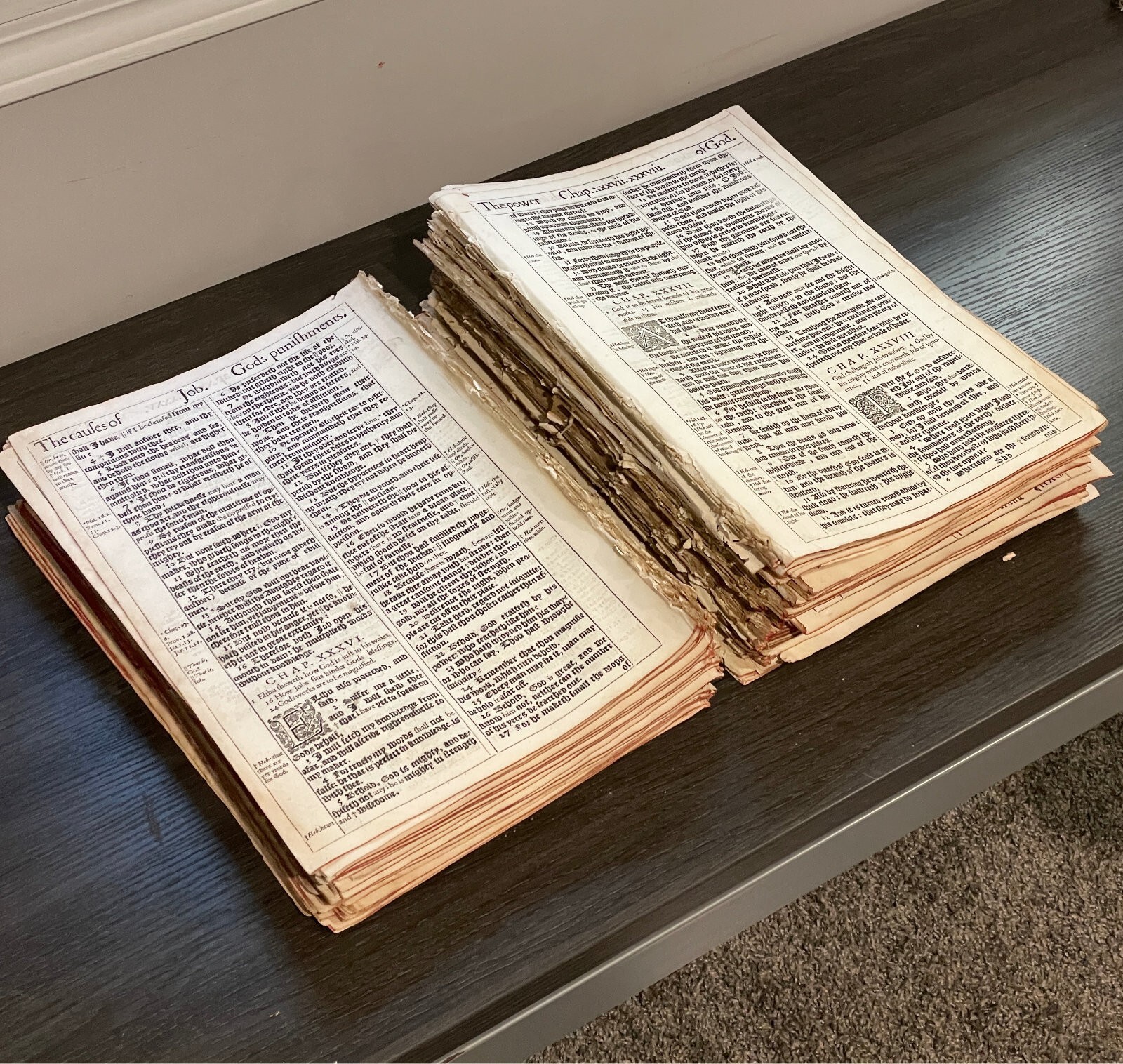 1611 King James Bible 1640 – Old or New Testament Bible Page Select Your Passage