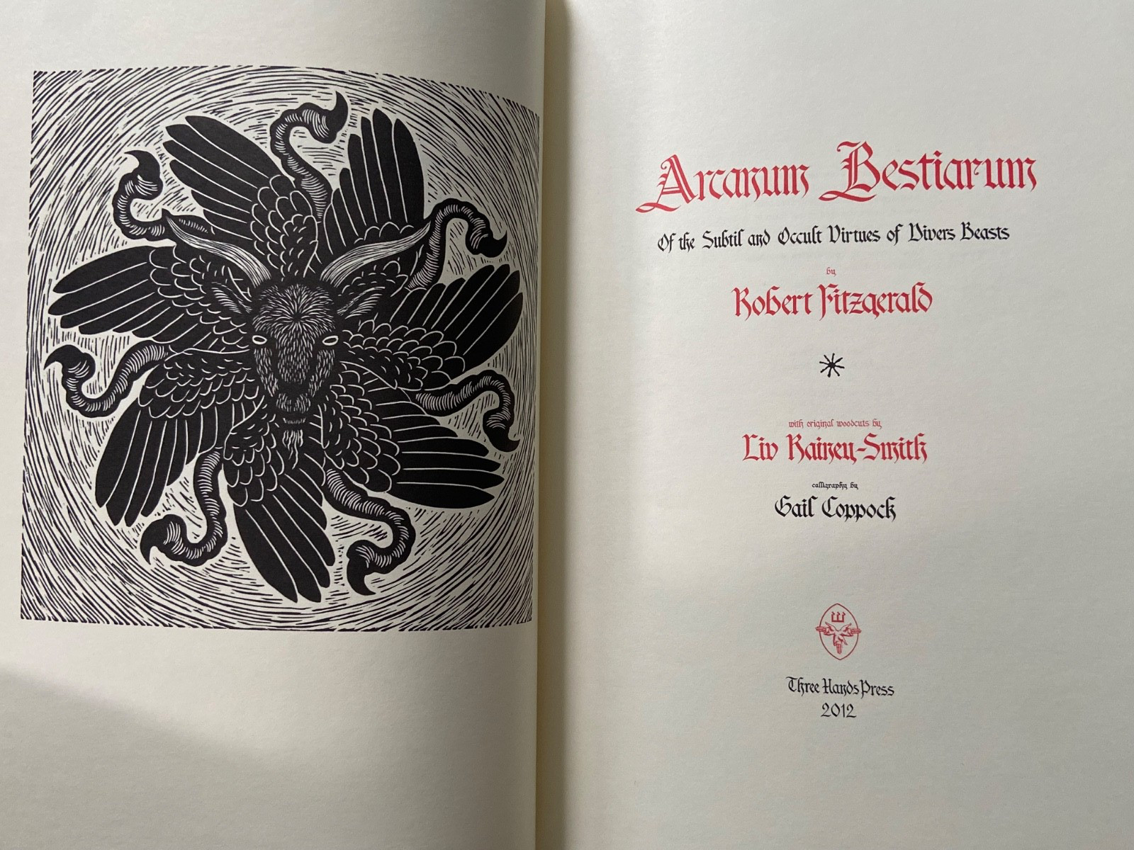 Arcanum Bestiarum: Subtil & Occult Virtues of Divers Beasts by Robert Fitzgerald