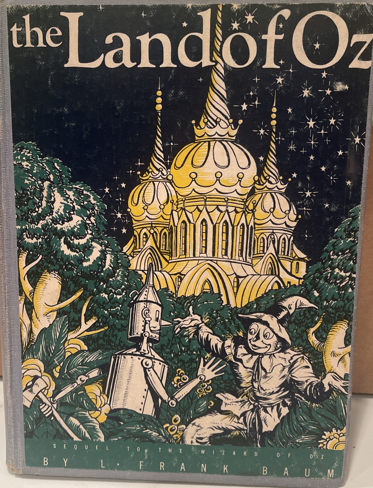 The Land of Oz L Frank Baum Reilly & Lee Vintage Hardcover 1932 Sequel Wizard Oz