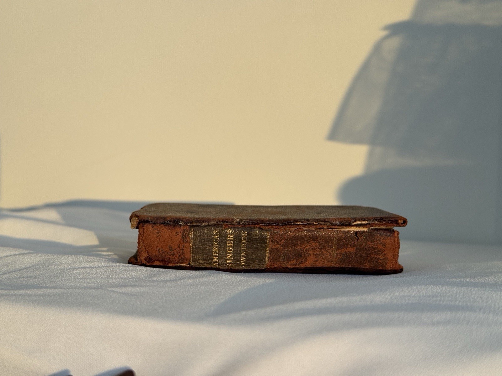 1841 Pocket Songbook: Star-Spangled Banner, Antique Leather Bound