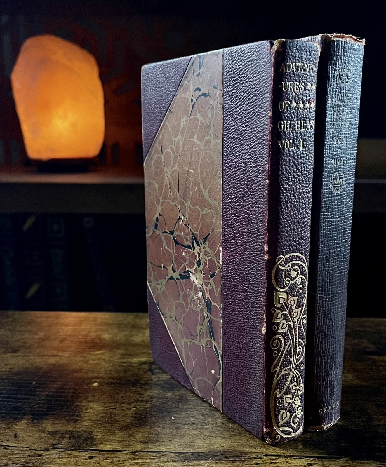 Antiquarian French Literature 20 Years After by Dumas and Gil Blas by Lesage