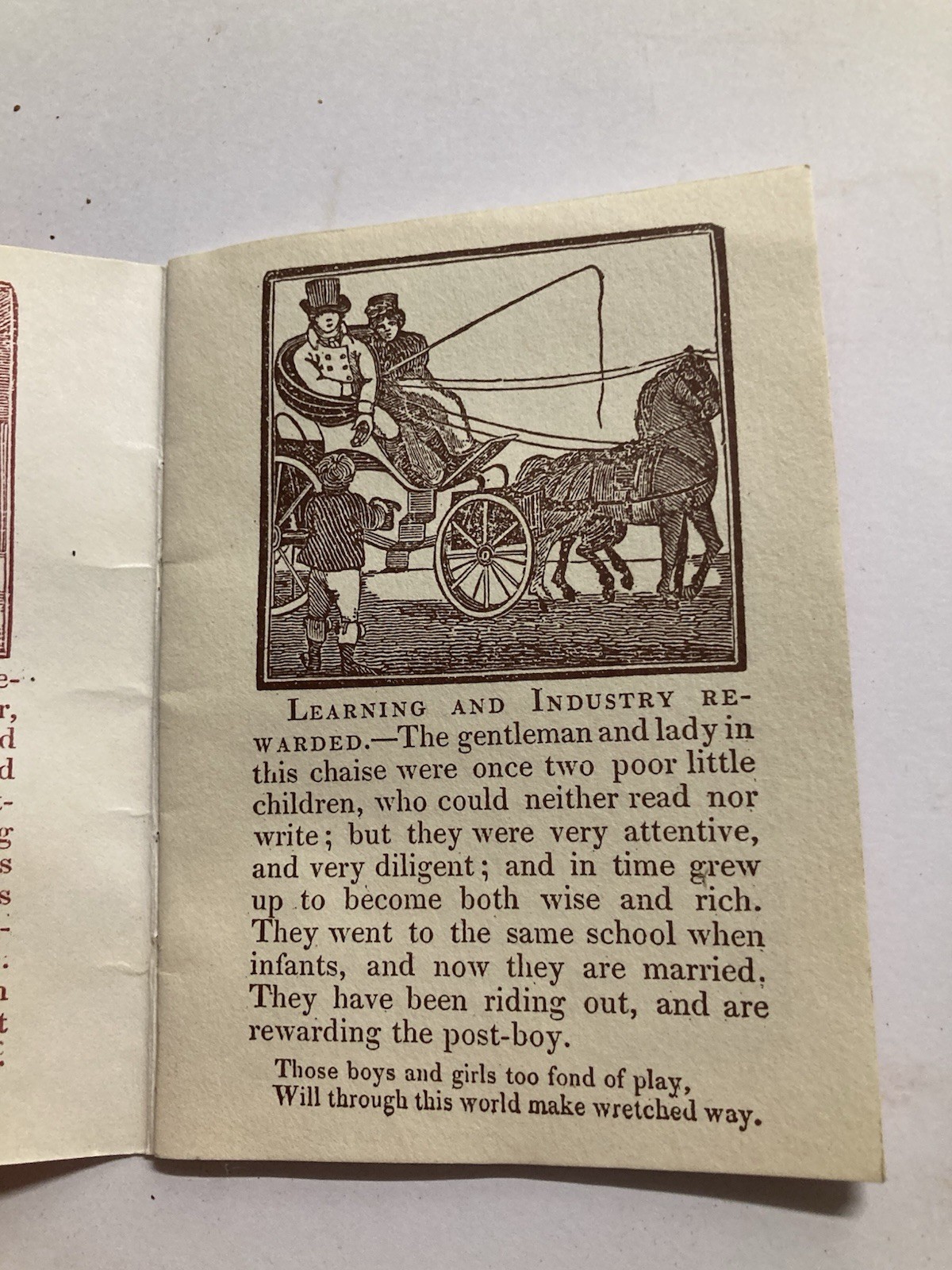 The Pleasing Instructor Hodgson & Co Facsimile Early Children’s Chapbook
