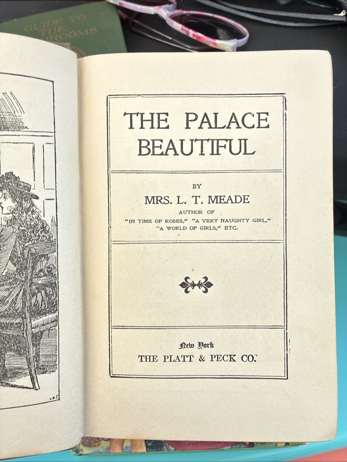 Antique The Palace Beautiful by Mrs L T Meade Hardcover