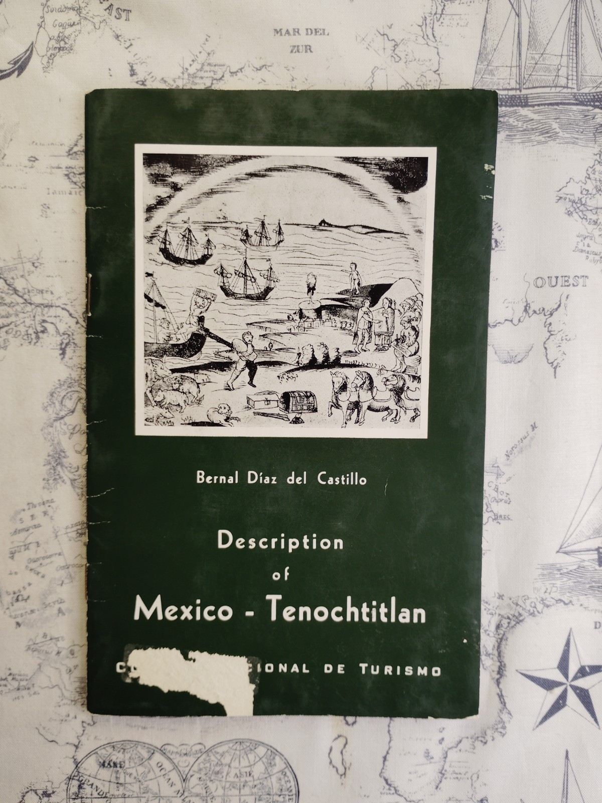 Bernal Diaz del Castillo Description of Mexico-Tenochtitlan 1963 PB 1st Edition