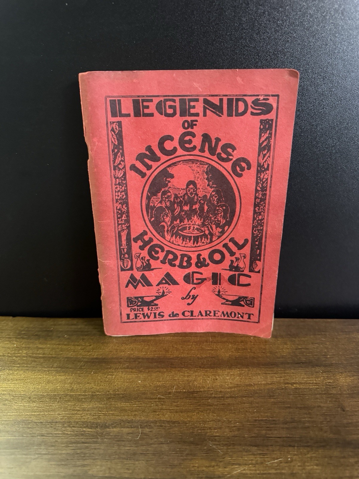 LEGENDS OF INCENSE AND HERB OIL MAGIC by Lewis de Claremont Vintage Occult 1938
