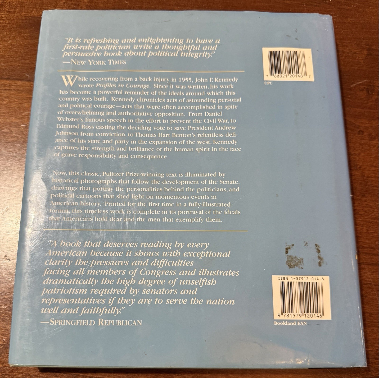 Profiles in Courage Illustrated Edition 1998 1st Printing JFK HC First Print