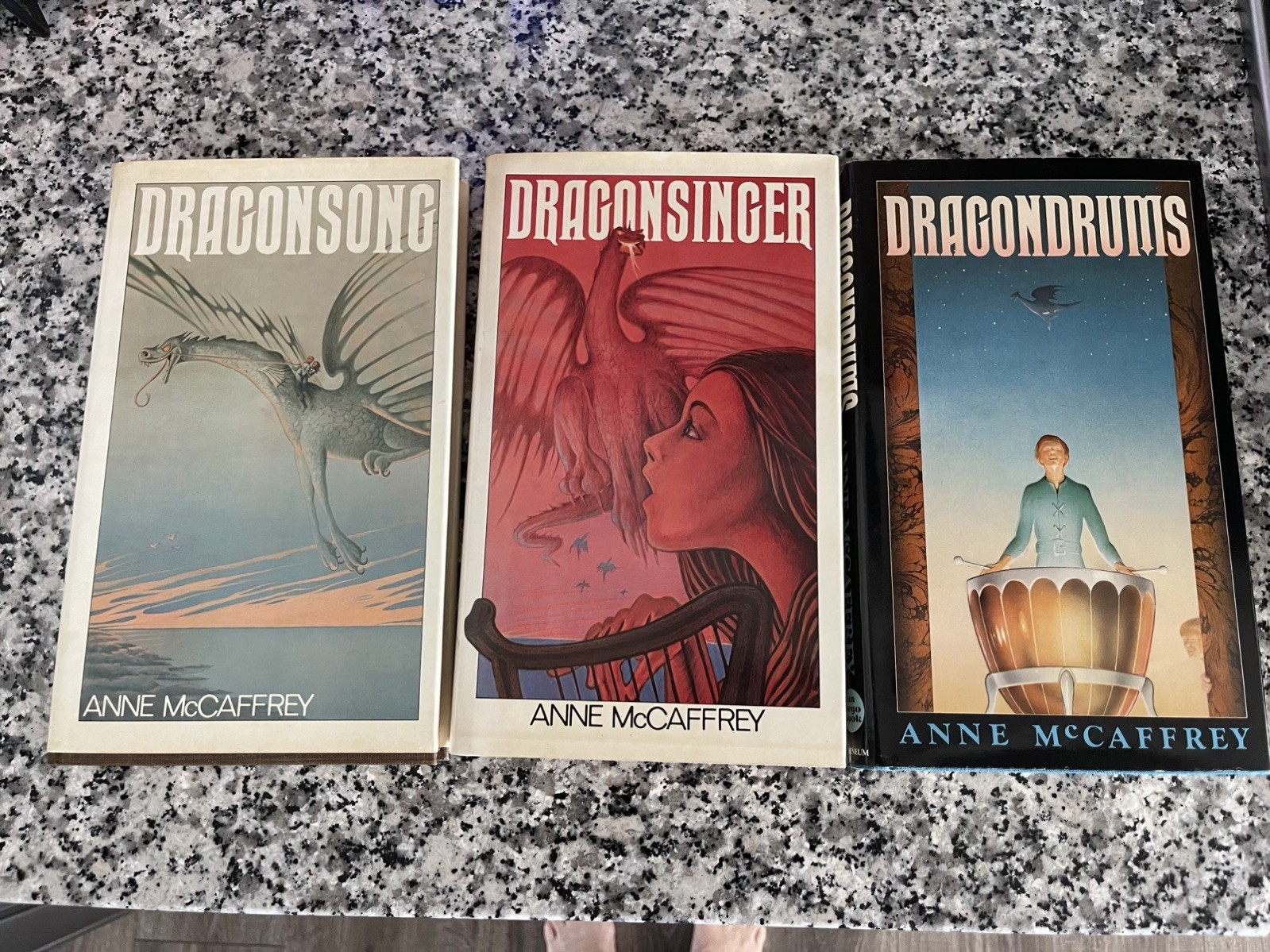 Trilogy of Anne McCaffrey (HC) Atheneum, 1976 / 1979