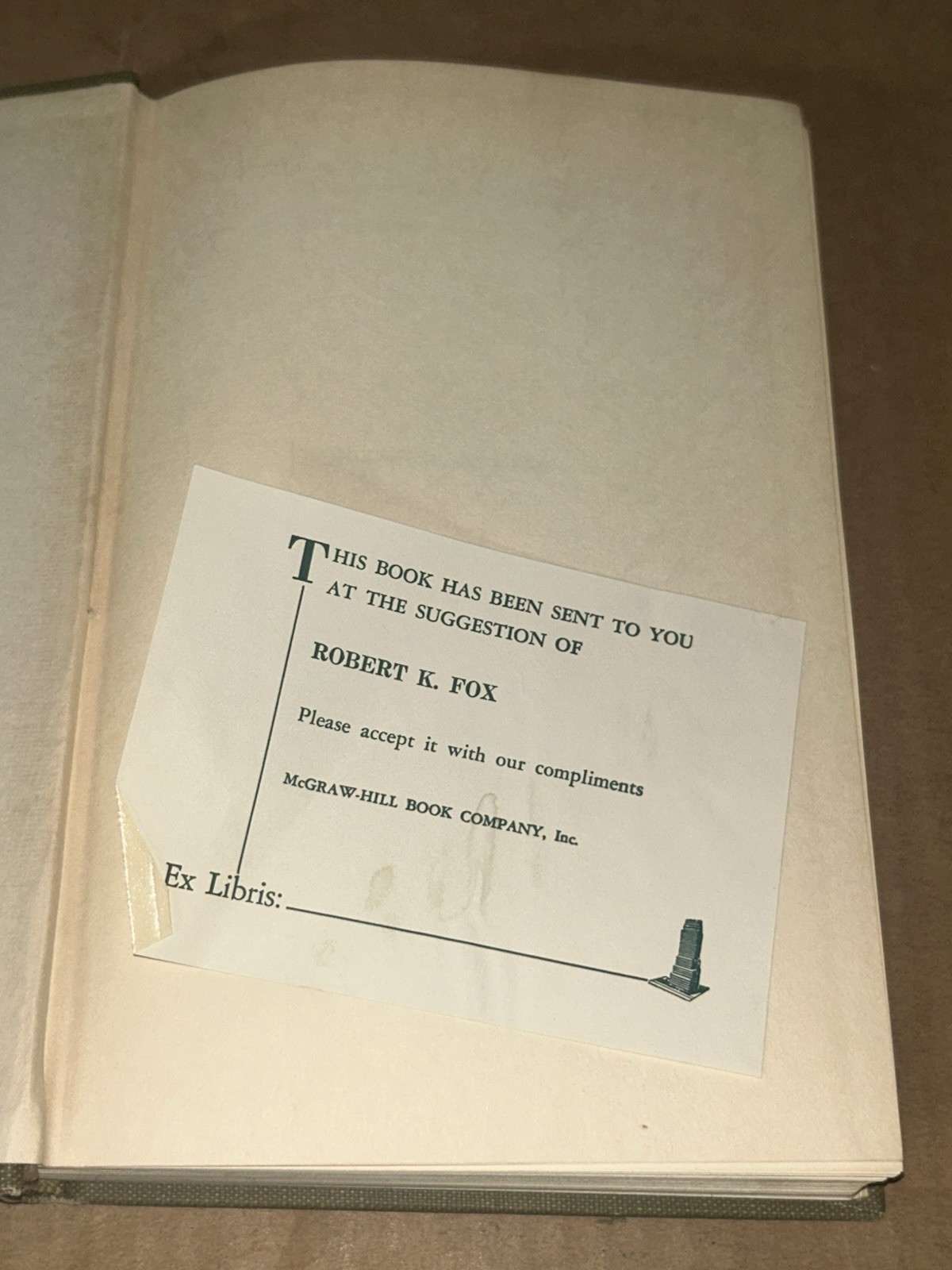 1955 Quantum Mechanics By Leonard I. Schiff 2nd Edition 1st Printing Hardcover