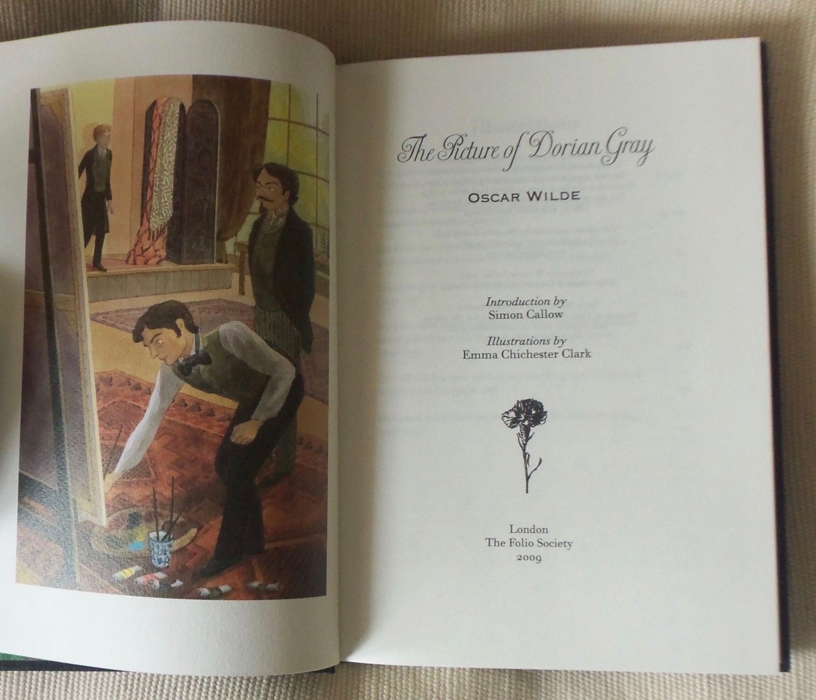 The Picture of Dorian Gray – Oscar Wilde – The Folio Society – 2009 – Excellent