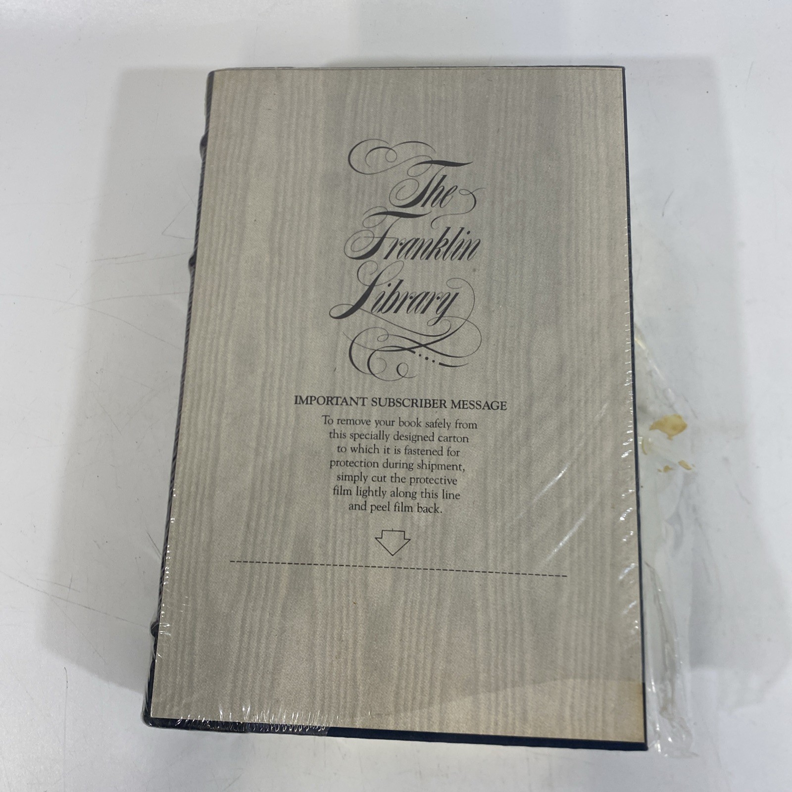 Tom Jones Henry Fielding HC The Franklin Library New 1984 Gilded Pages