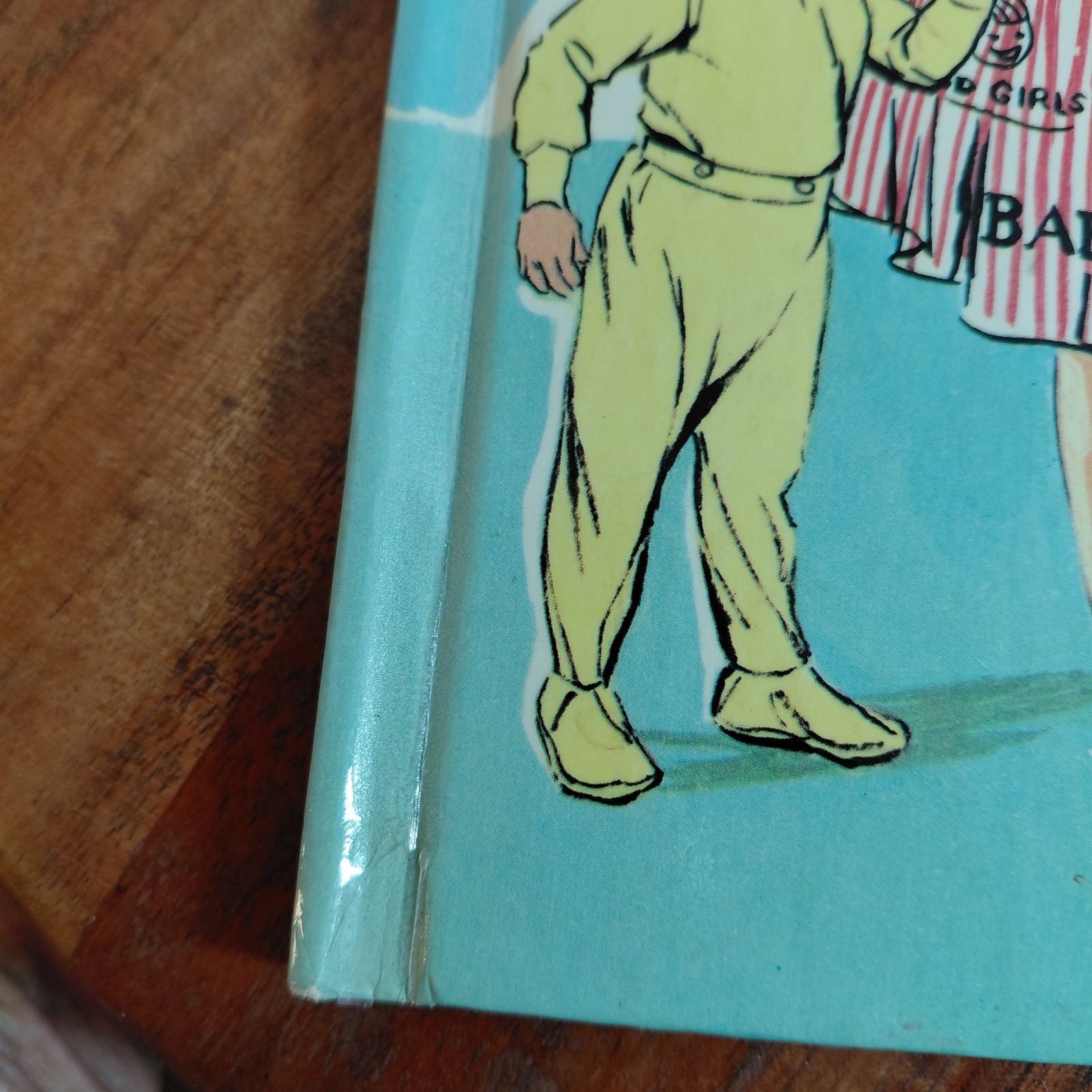 Vintage 1964 Barbie The Baby Sitter Wonder Book #849 Whitman Mattel HC USA