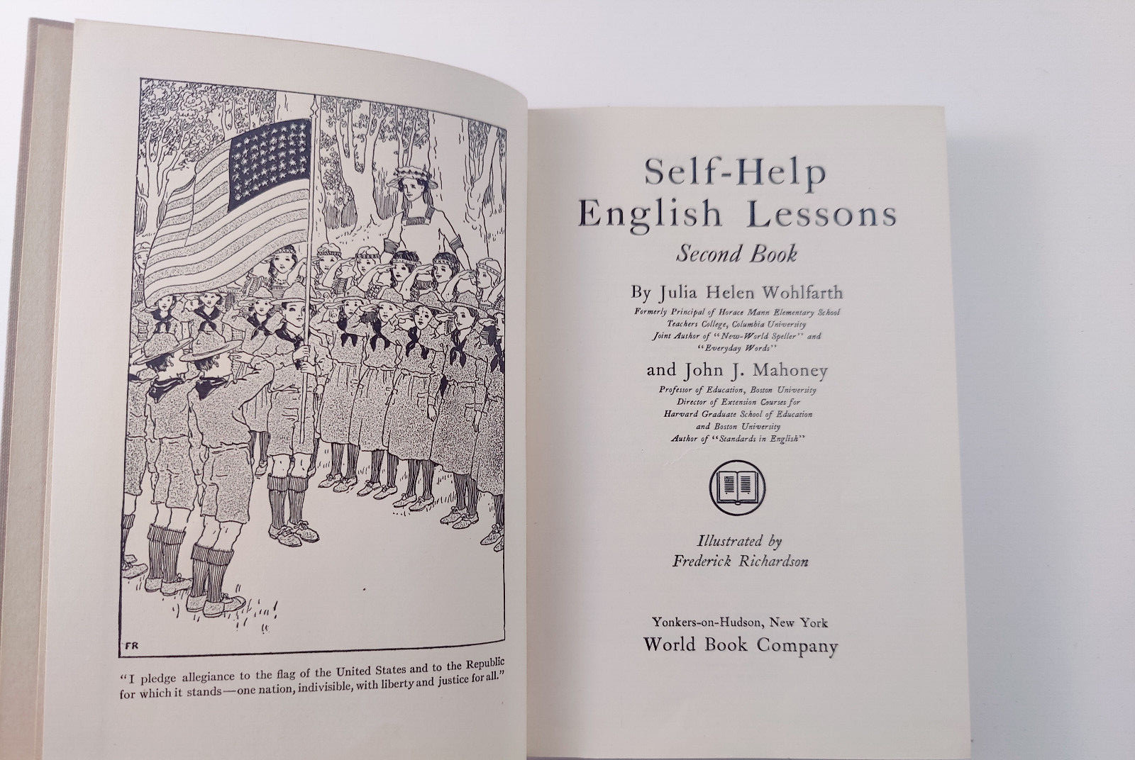 Self-Help English Lessons Second Book 1921