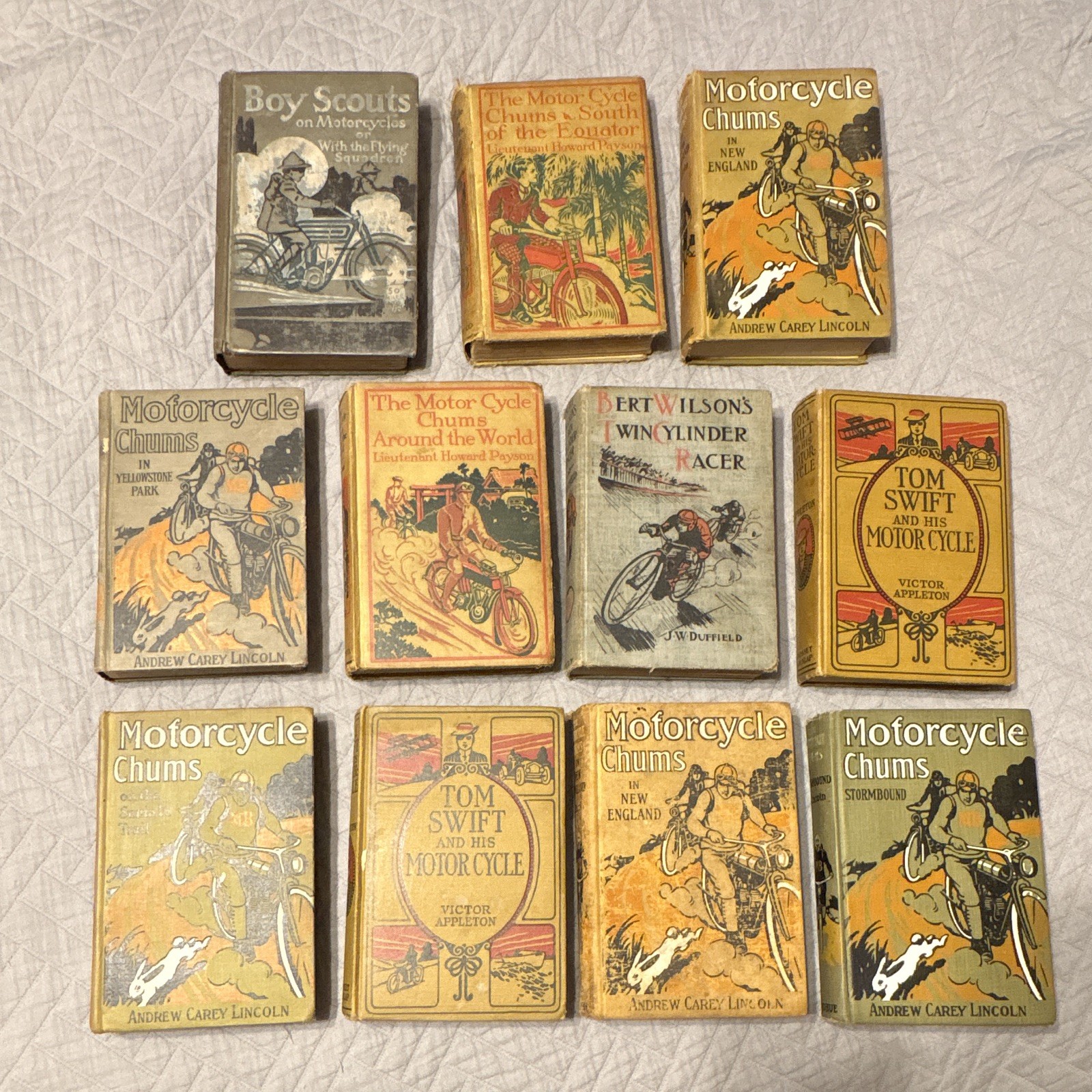 Andrew Carey Lincoln Lot 10 Illustrated Hardcover Children’s Adventure Books