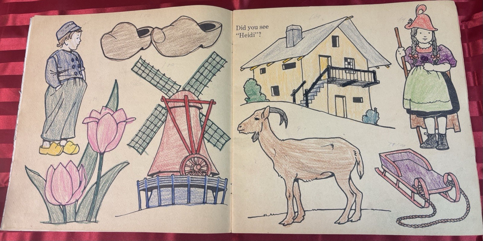 1937 Shirley Temple Coloring Book 1772 Saafield 32 Pages Preowned
