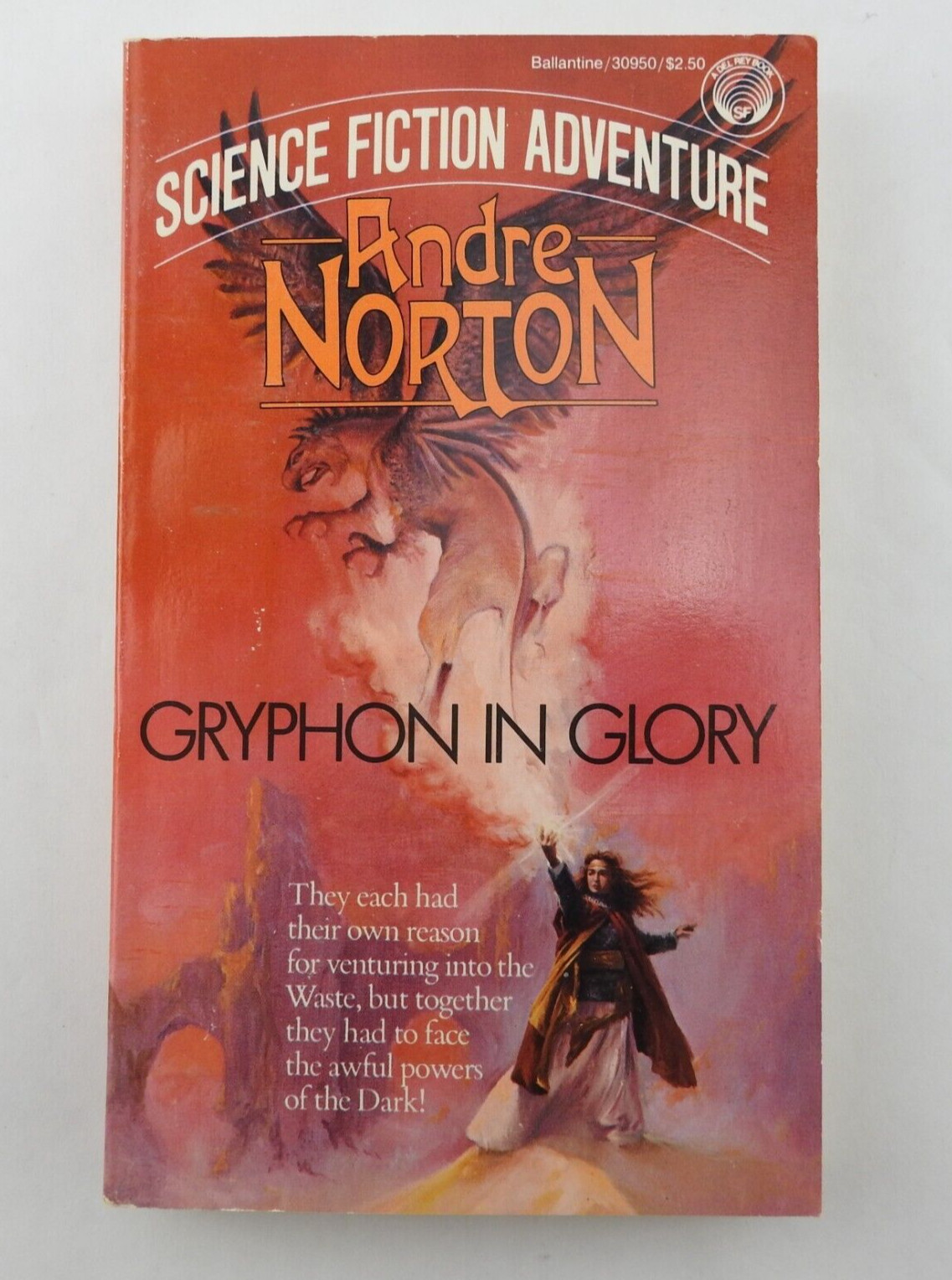 Vintage Scifi Book Gryphon in Glory by Andre Norton 1983
