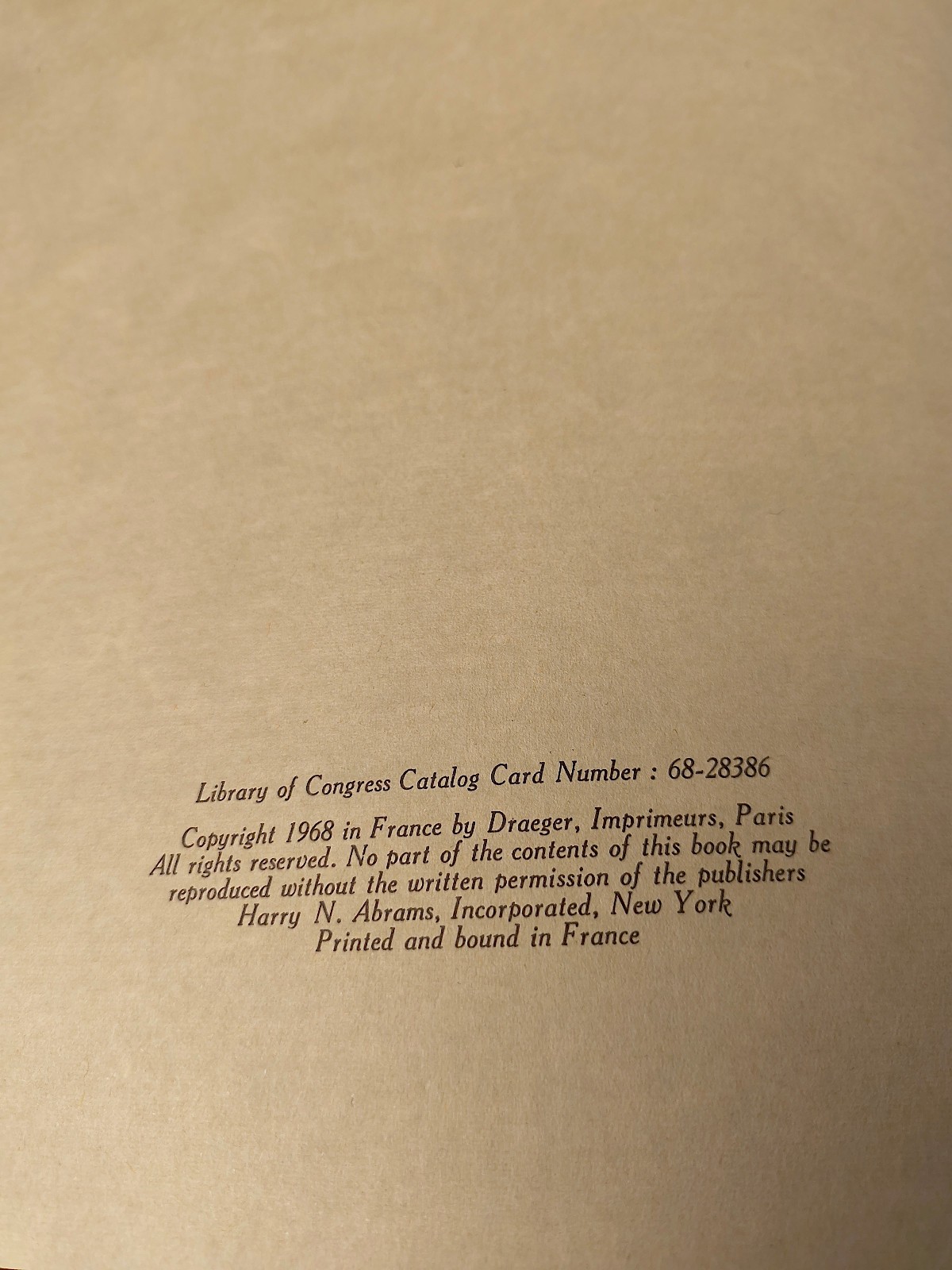 FIRST EDITION, Dali: Edited And Arranged By Max Gérard. copyright 1968